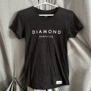 Diamond Supply Co. Dark Grey T-Shirt M